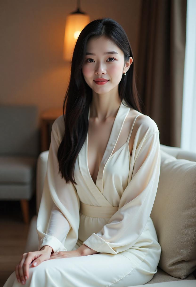 海边栈道与风衣